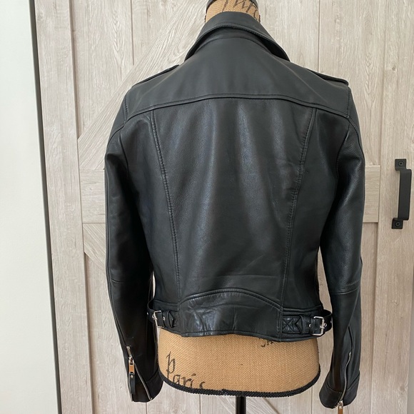 Zara Leather Jacket - Picture 2 of 5